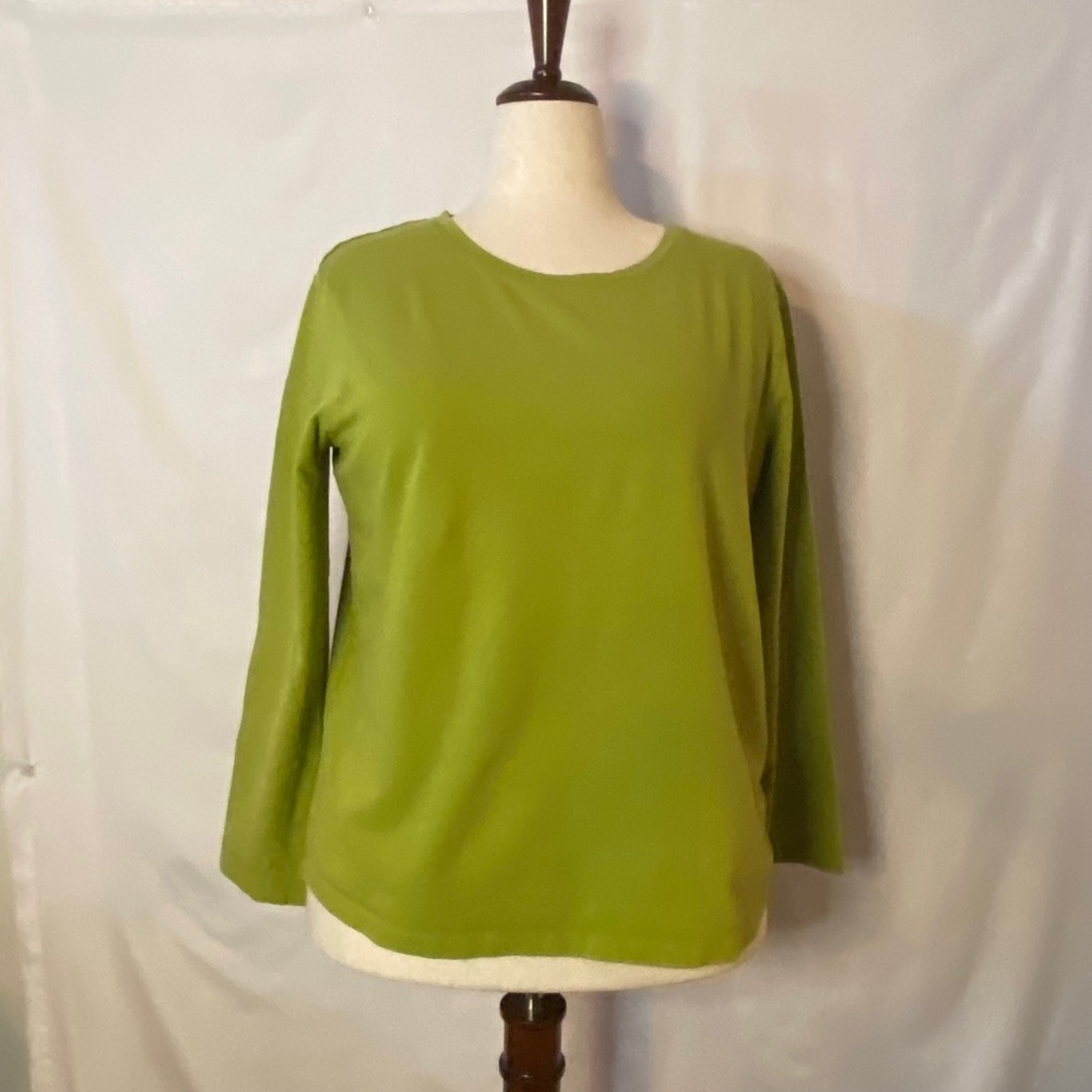 Olive Green Great Northwest Long Sleeve T-Shirt Plus Size 1x